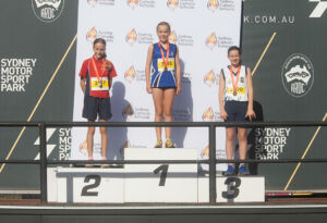 Primary Cross Country Championships 2022 Podium