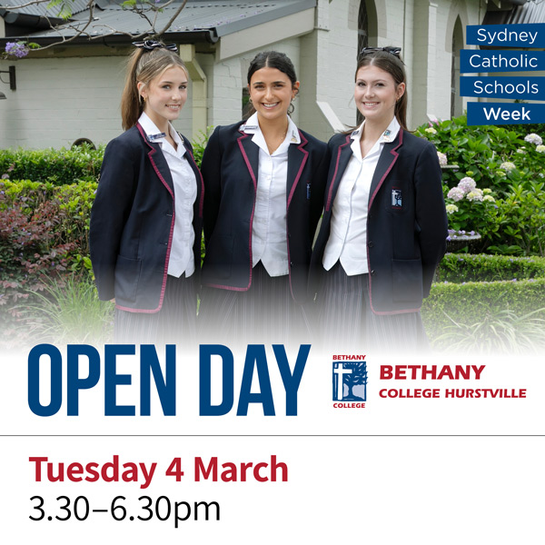 open day Tuesday 4 March